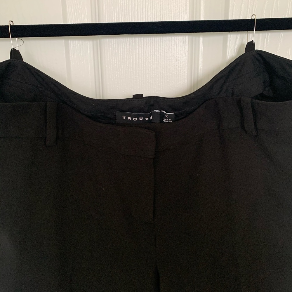 Trouve pants black size 10